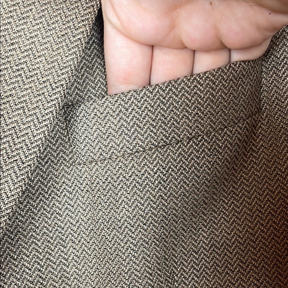 Versini 44S silk wool blend blazer suit jacket coat career academia collegiate - Picture 7 of 11